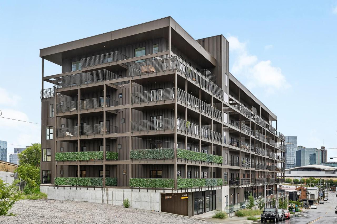Skyline View, Pool, Gym, Balcony'S, Walk To Bway! Apartment Nashville Luaran gambar