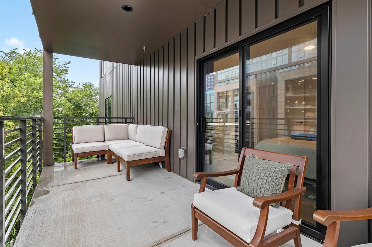 Skyline View, Pool, Gym, Balcony'S, Walk To Bway! Apartment Nashville Luaran gambar