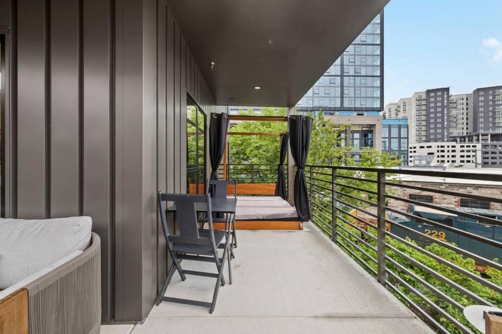 Skyline View, Pool, Gym, Balcony'S, Walk To Bway! Apartment Nashville Luaran gambar